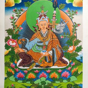 Tibetan Guru Padmasambhava - Second Buddha in Tibet | Spiritual reflection | Wall Decor | Blessings
